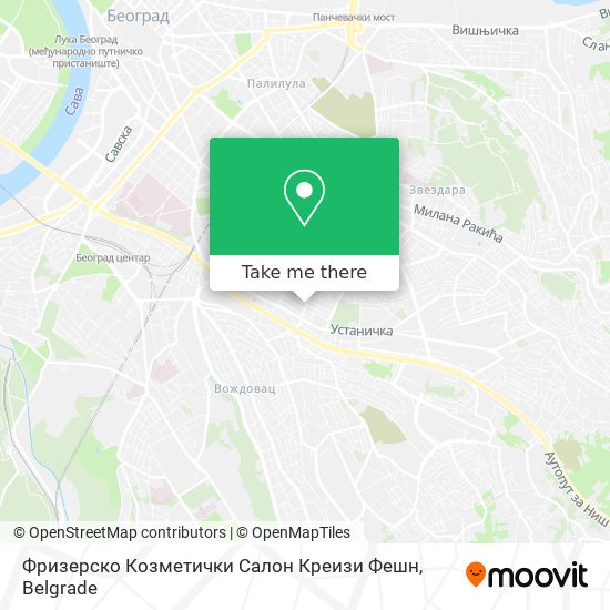 Фризерско Козметички Салон Креизи Фешн map