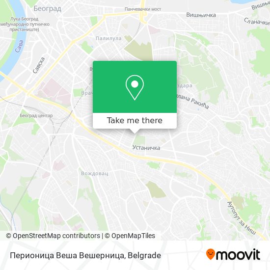 Перионица Веша Вешерница map