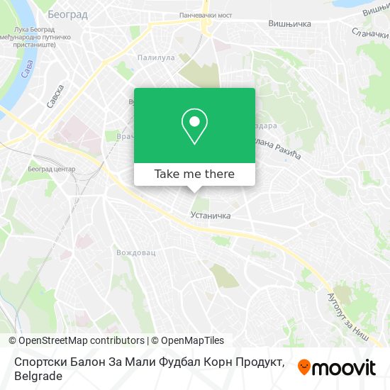 Спортски Балон За Мали Фудбал Корн Продукт map