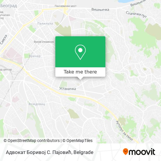 Адвокат Боривој С. Пајовић map