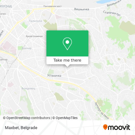 Maxbet map