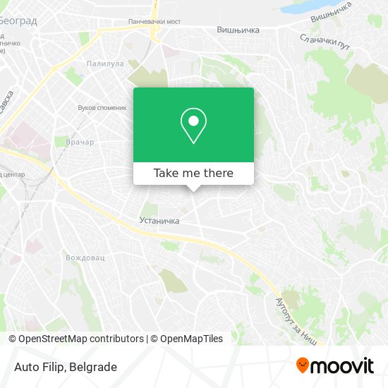 Auto Filip map