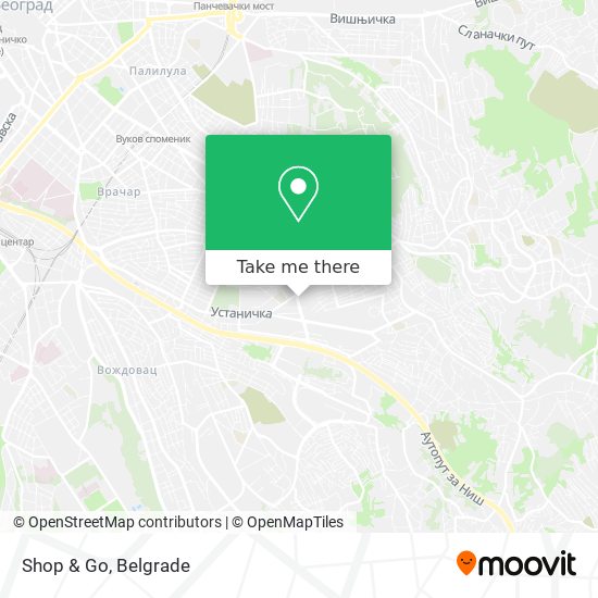 Shop & Go map