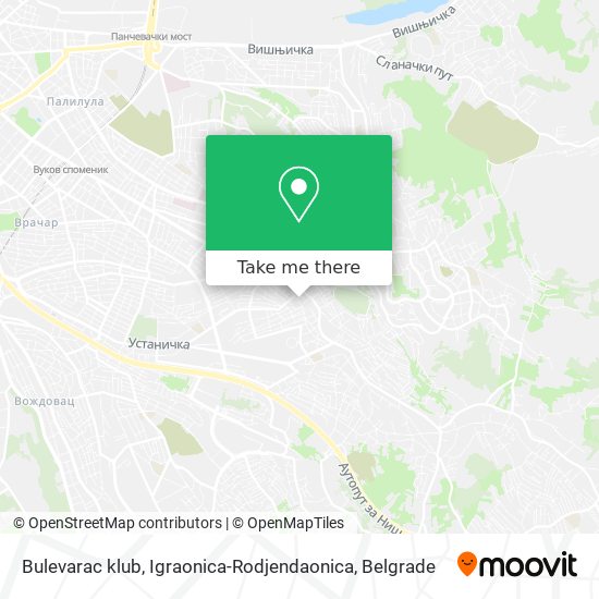 Bulevarac klub, Igraonica-Rodjendaonica map