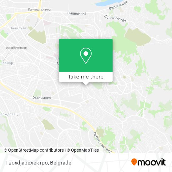 Гвожђарелектро map