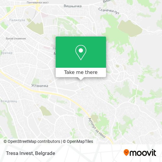 Tresa Invest map