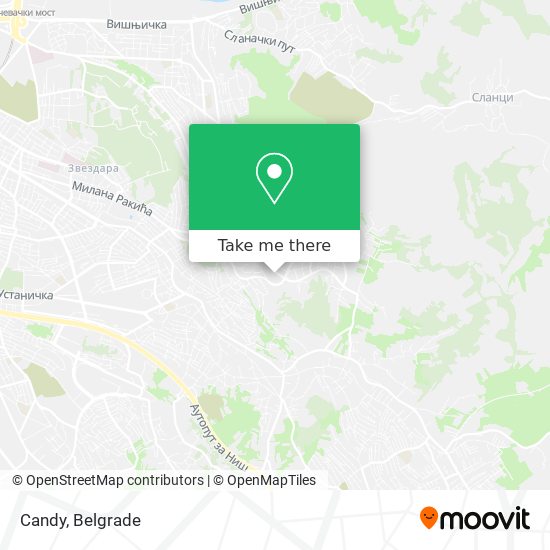 Candy map