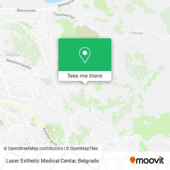 Laser Esthetic Medical Centar map