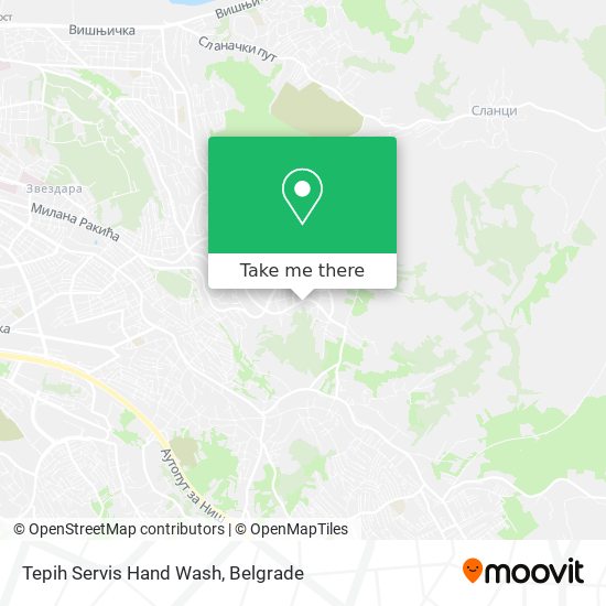 Tepih Servis Hand Wash map