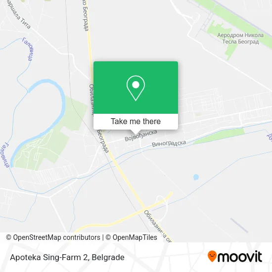 Apoteka Sing-Farm 2 map