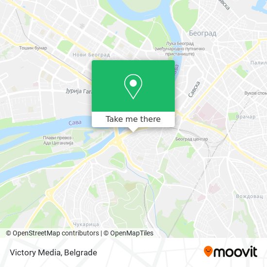 Victory Media map