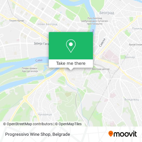 Progressivo Wine Shop map