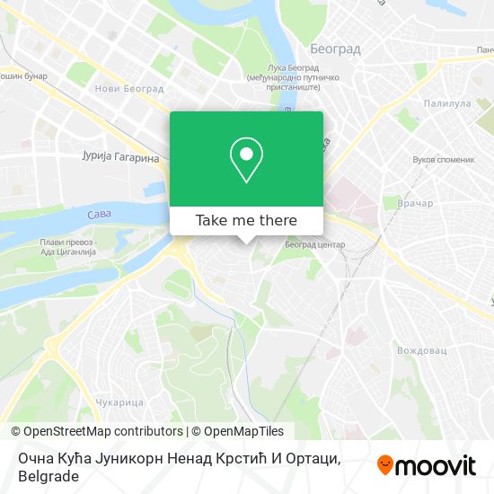 Очна Кућа Јуникорн Ненад Крстић И Ортаци map