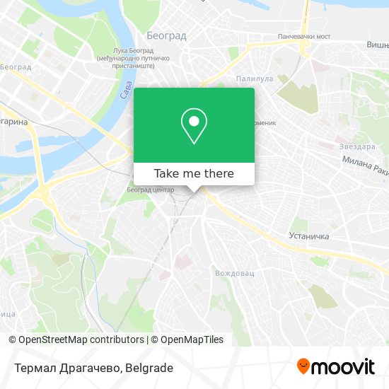 Термал Драгачево map