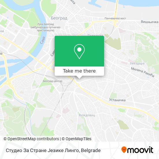 Студио За Стране Језике Линго map