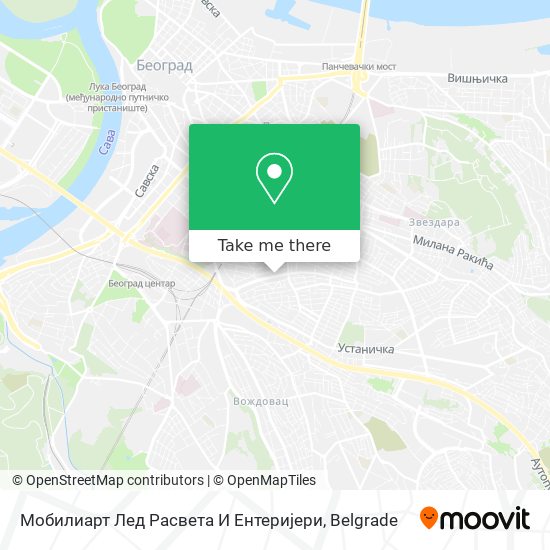 Мобилиарт Лед Расвета И Ентеријери map