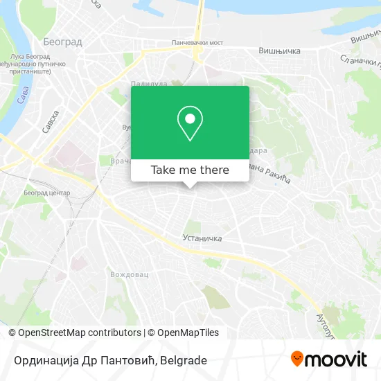 Ординација Др Пантовић map