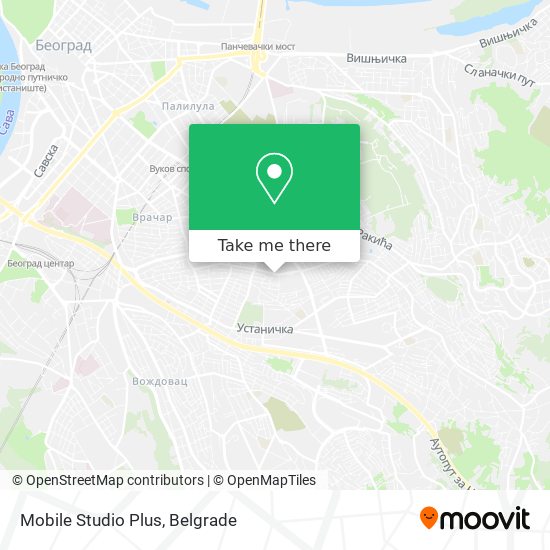 Mobile Studio Plus map