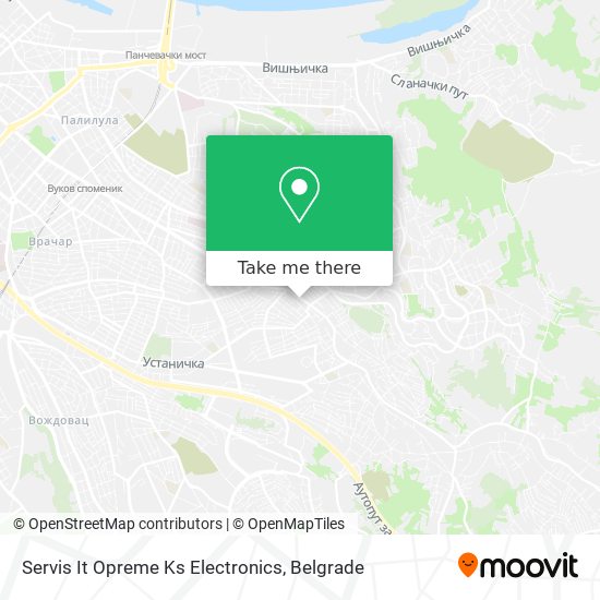 Servis It Opreme Ks Electronics map