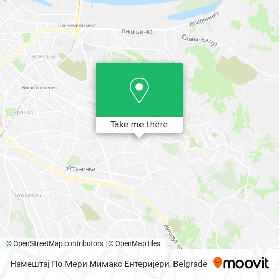 Намештај По Мери Мимакс Ентеријери map