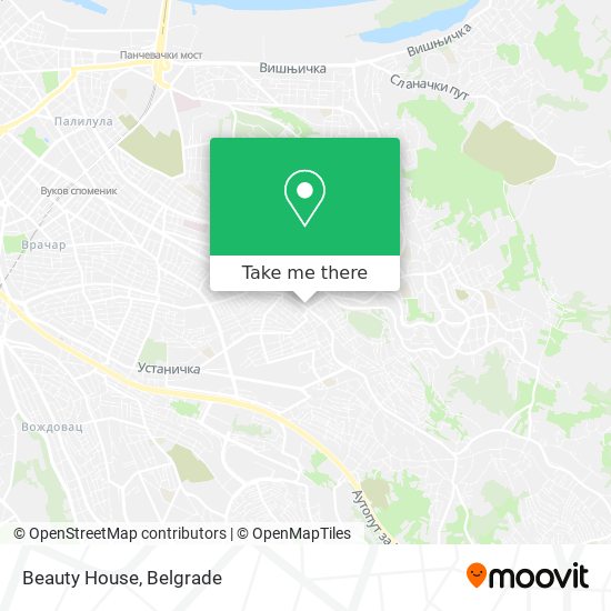 Beauty House map