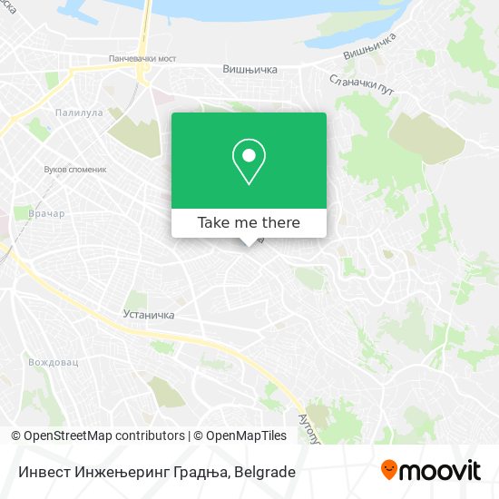 Инвест Инжењеринг Градња map