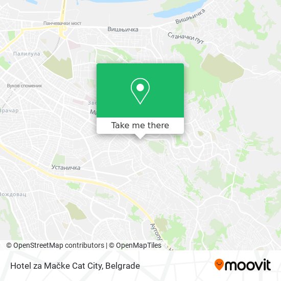 Hotel za Mačke Cat City map