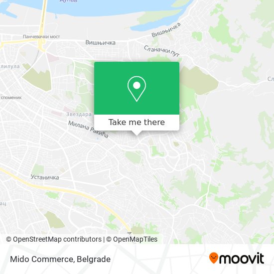 Mido Commerce map