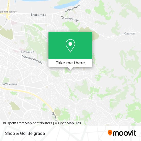 Shop & Go map