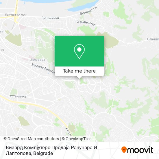 Визард Компјутерс Продаја Рачунара И Лаптопова map