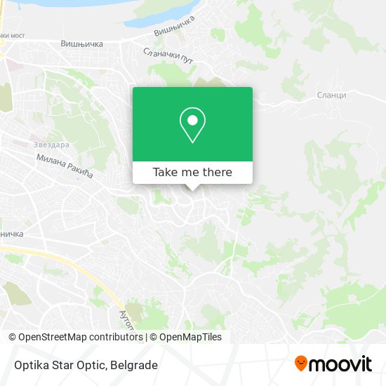 Optika Star Optic map