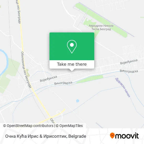 Очна Кућа Ирис & Ирисоптик map