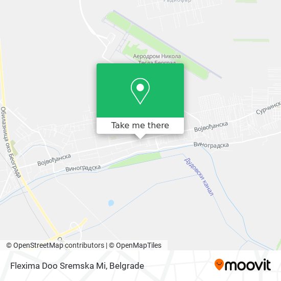 Flexima Doo Sremska Mi map