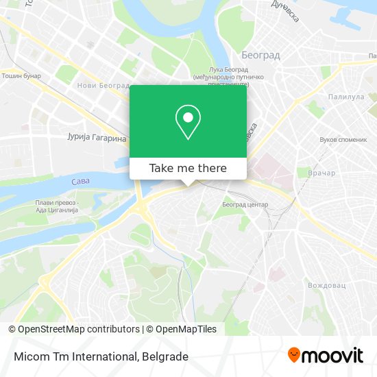 Micom Tm International map