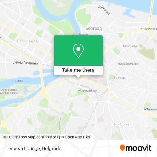 Terassa Lounge map