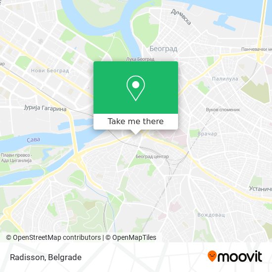 Radisson map