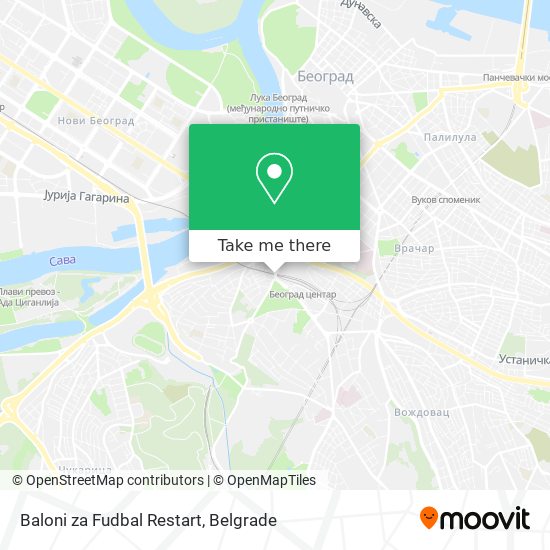 Baloni za Fudbal Restart map