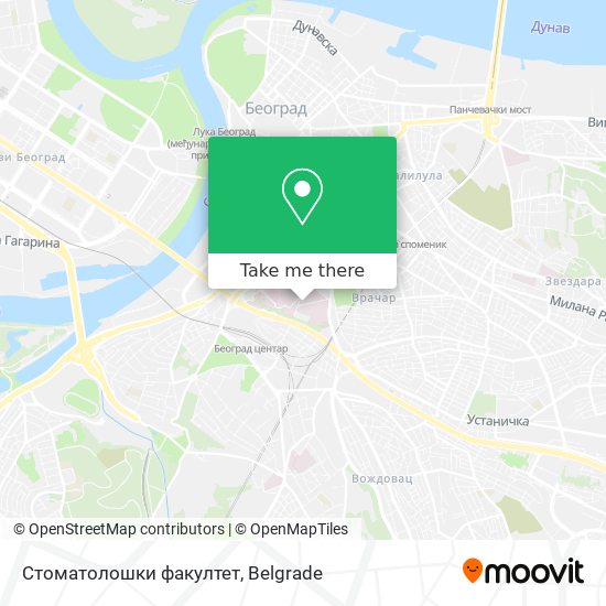 Стоматолошки факултет map