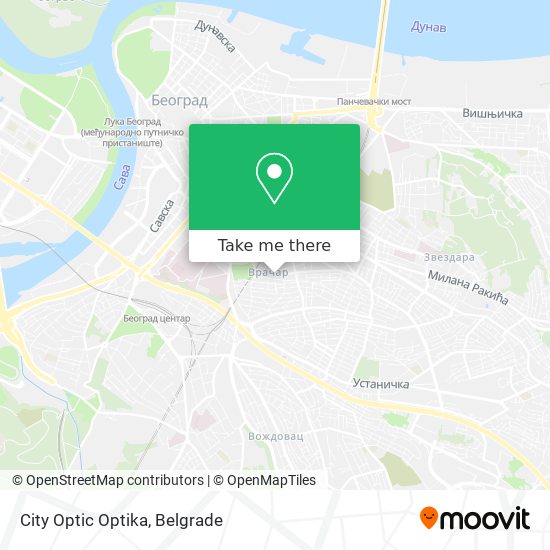 City Optic Optika map