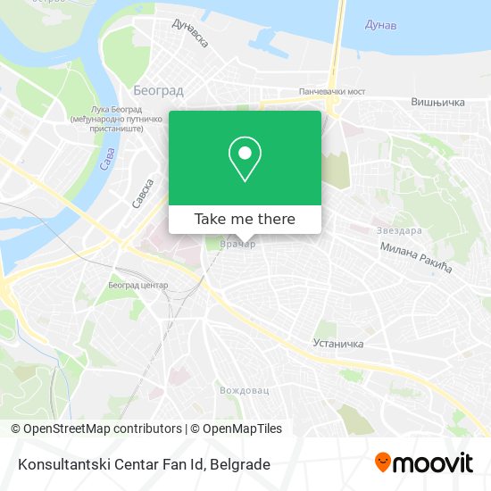 Konsultantski Centar Fan Id map