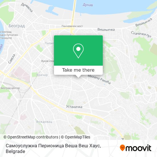 Самоуслужна Перионица Веша Веш Хаус map