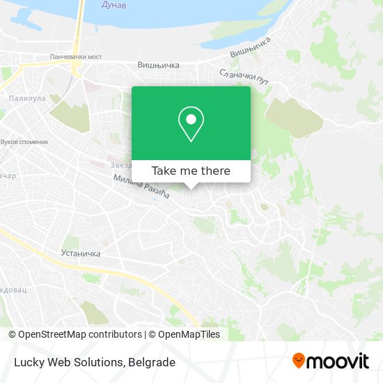 Lucky Web Solutions map