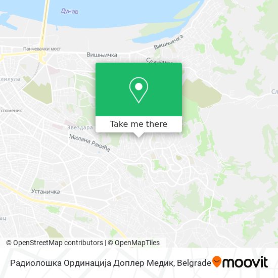 Радиолошка Ординација Доплер Медик map