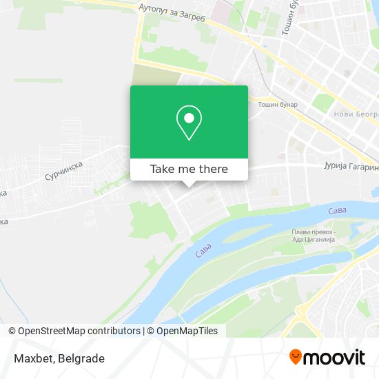 Maxbet map