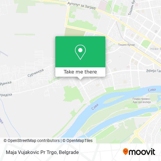 Maja Vujakovic Pr Trgo map