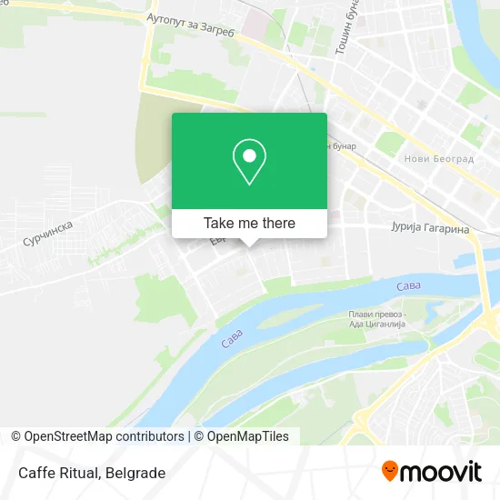 Caffe Ritual map