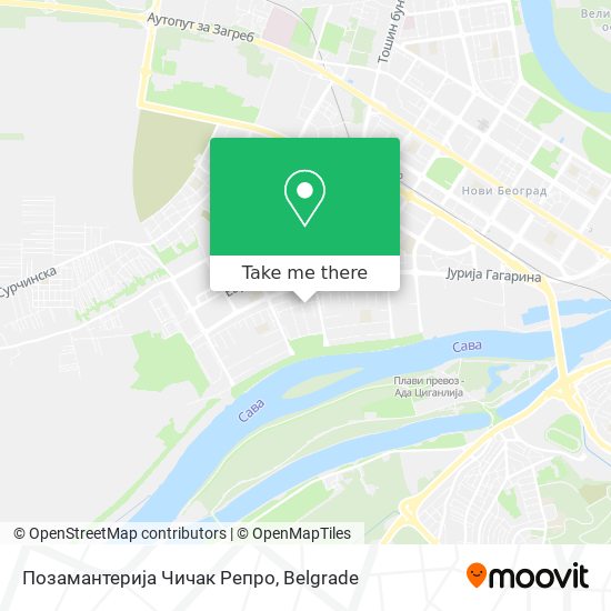 Позамантерија Чичак Репро map