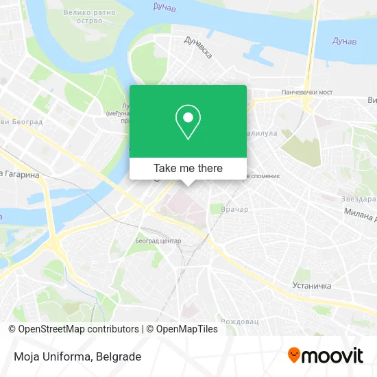 Moja Uniforma map
