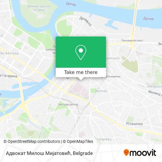 Адвокат Милош Мијатовић map