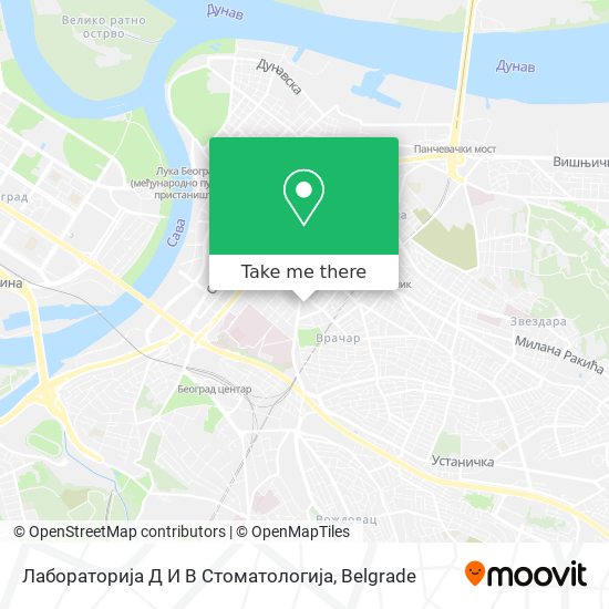 Лабораторија Д И В Стоматологија map